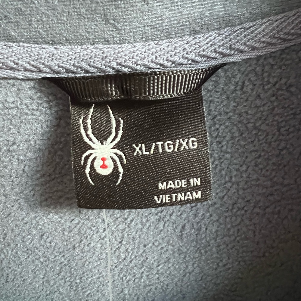 Spyder Womens Speedo Powder Blue Waffle Knit
Fleece Zip Jacket XL - Picture 6 of 9